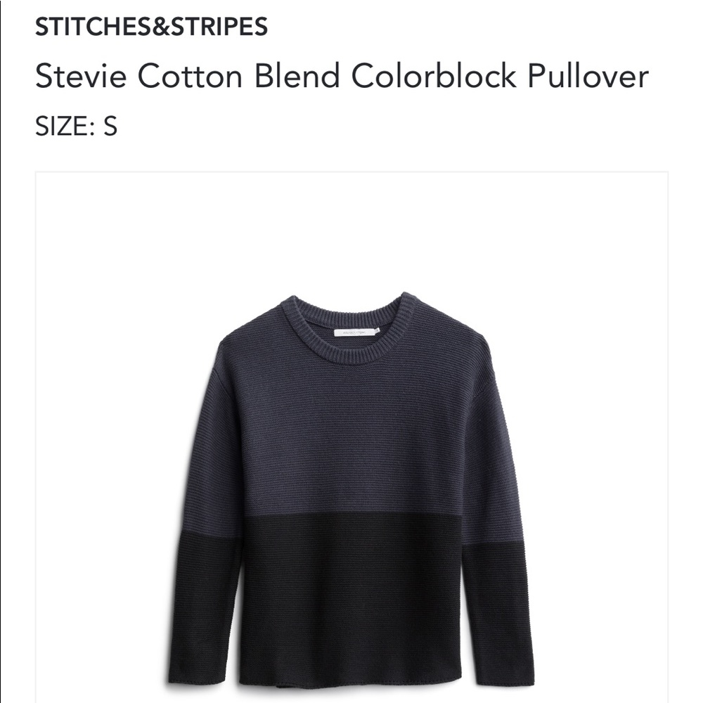 NWT Stitches & Stripes Sweater